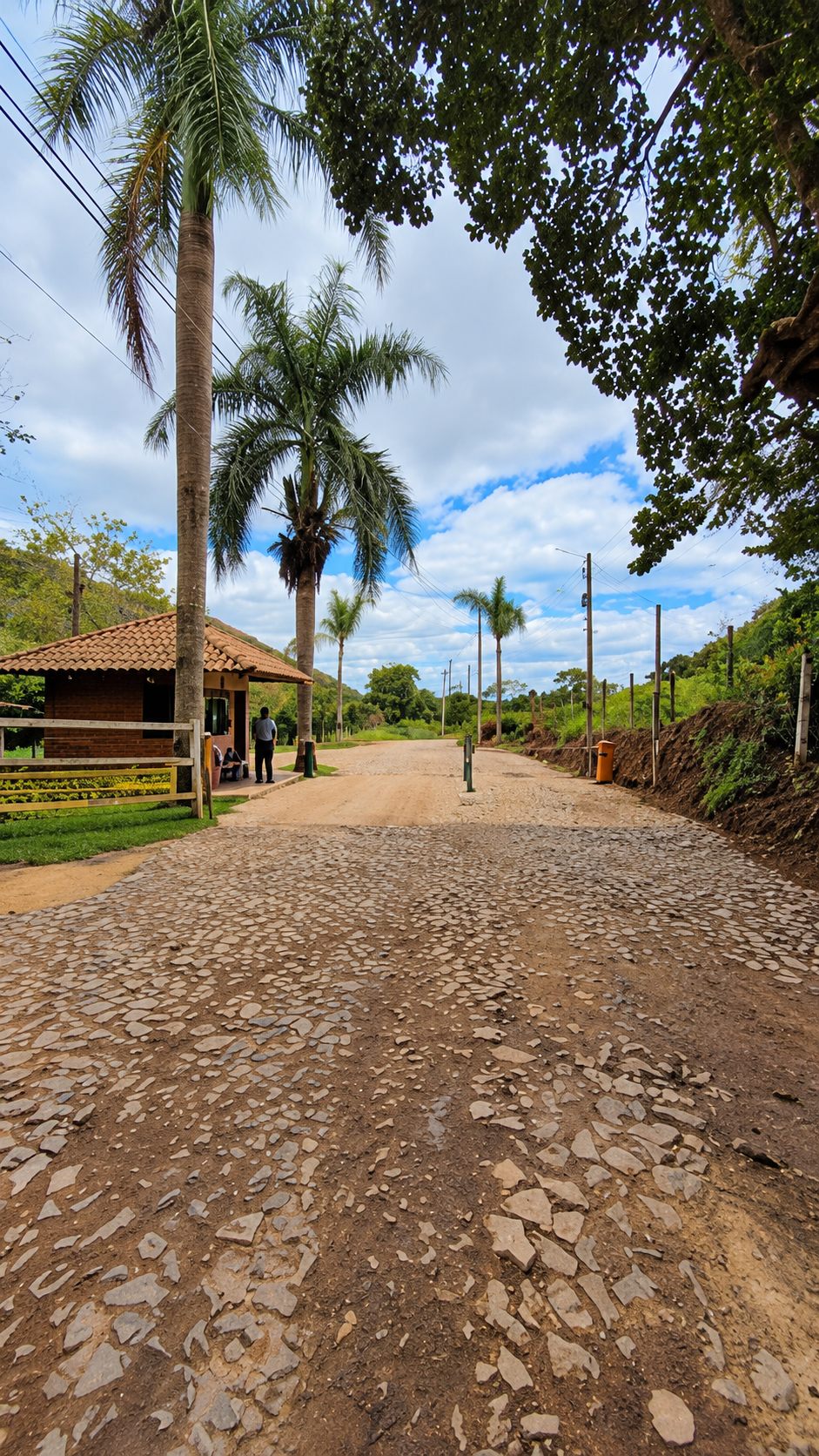Portaria do condomínio